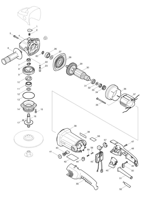 Makita HR5201C Motor Özellikleri
